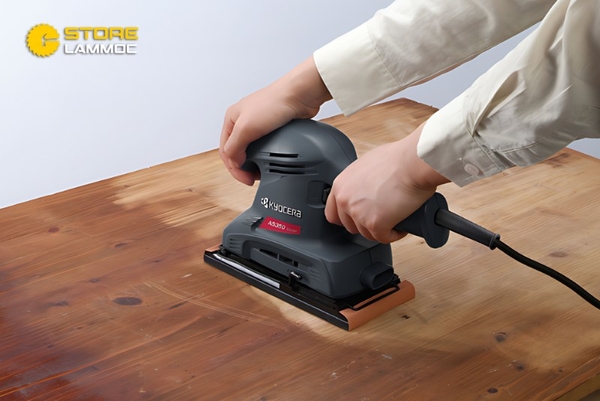 Đánh giá chi tiết máy chà nhám rung Kyocera AS350